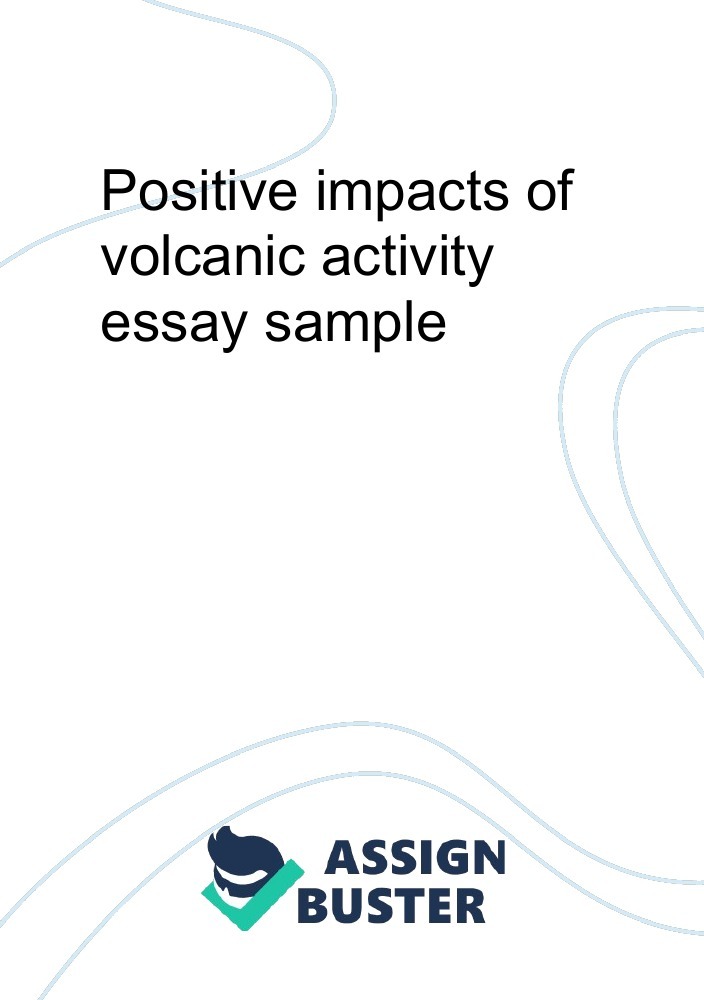 essay of volcanic