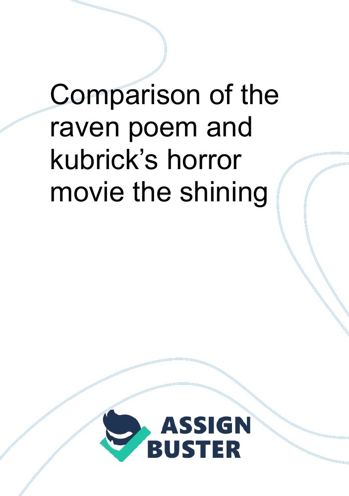 horror movie comparison essay