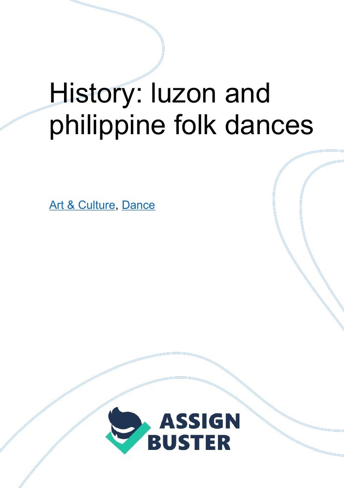 Folk Dance In Luzon History Luzon And Philippine Folk Dances | My XXX ...