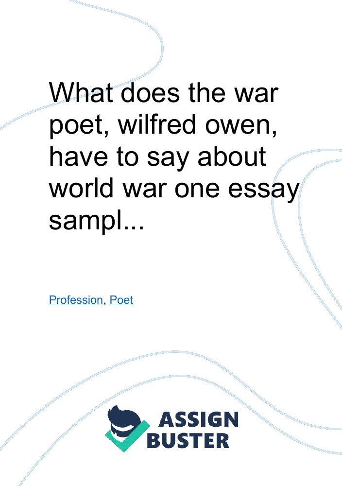 world war one essay hooks
