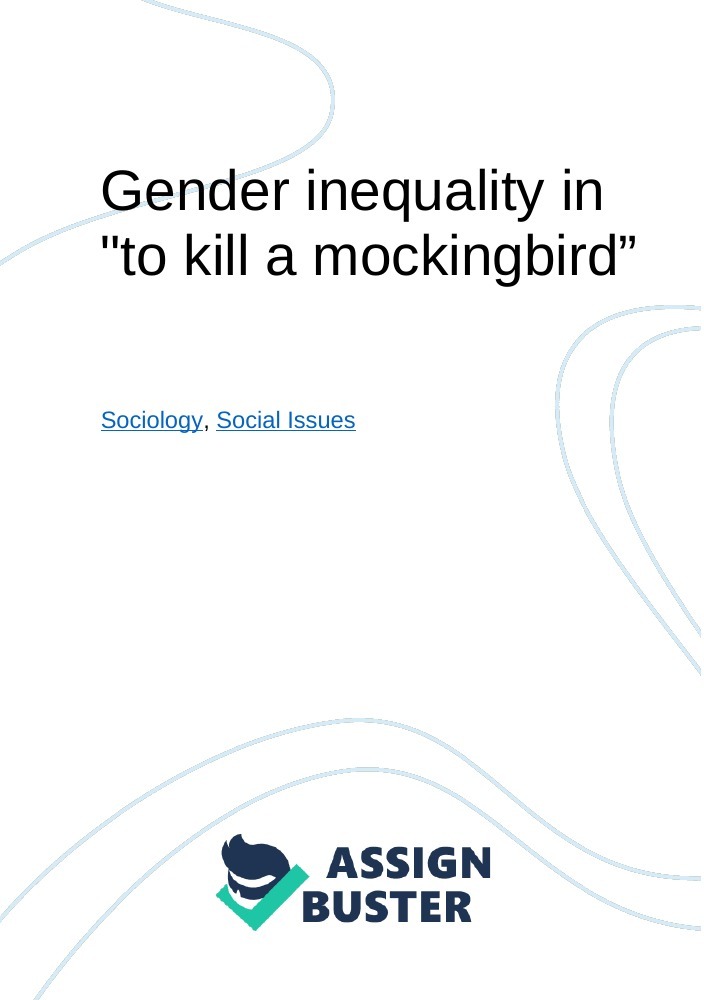 to kill a mockingbird inequality essay
