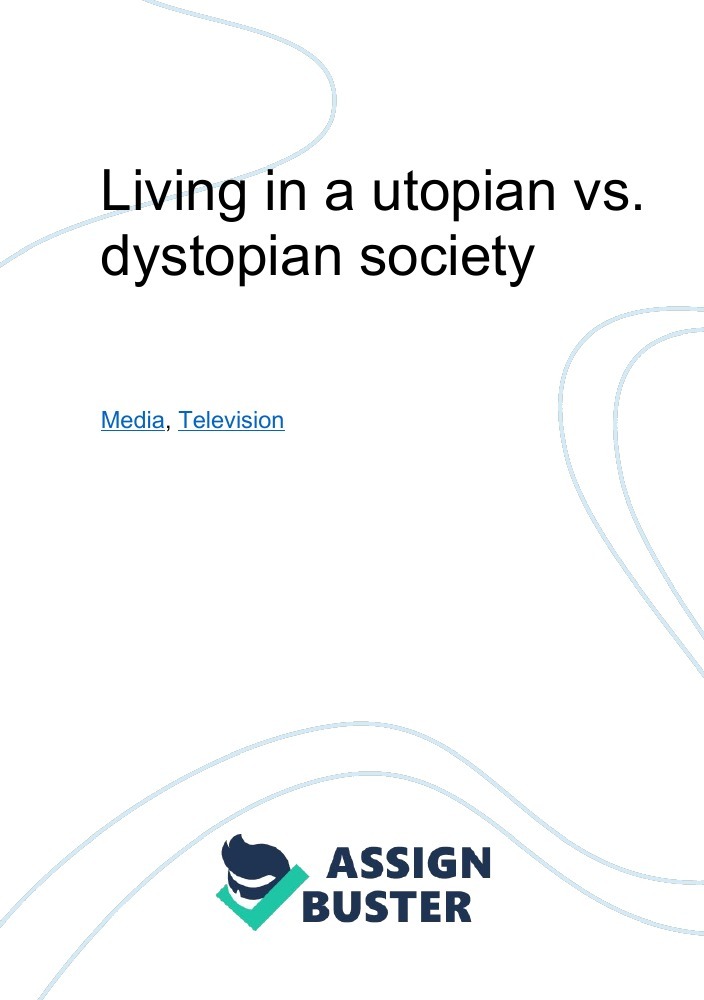 the mark dystopian society essay