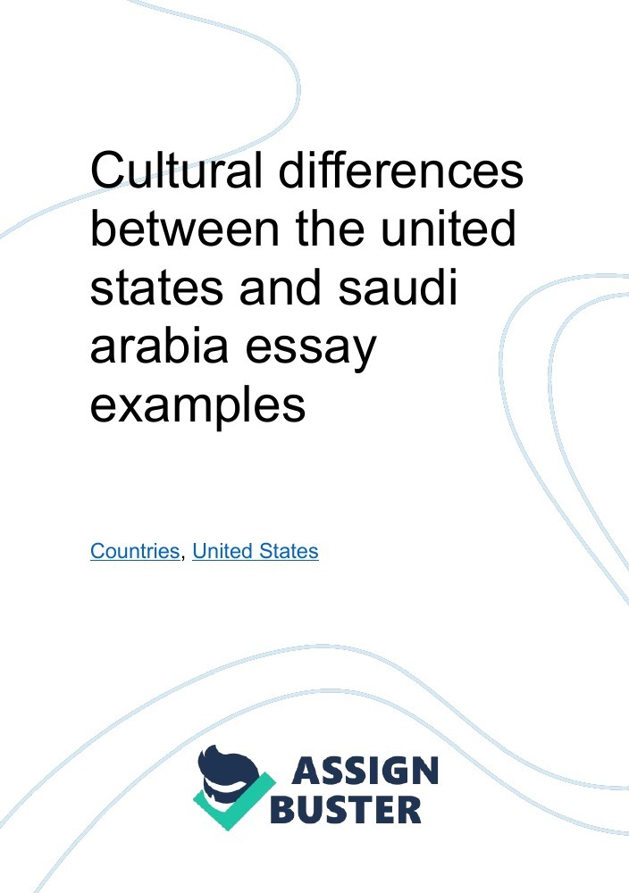 essay about saudi arabia culture