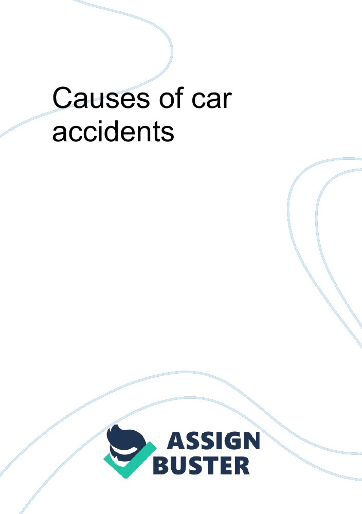 cause and effect essay car accidents