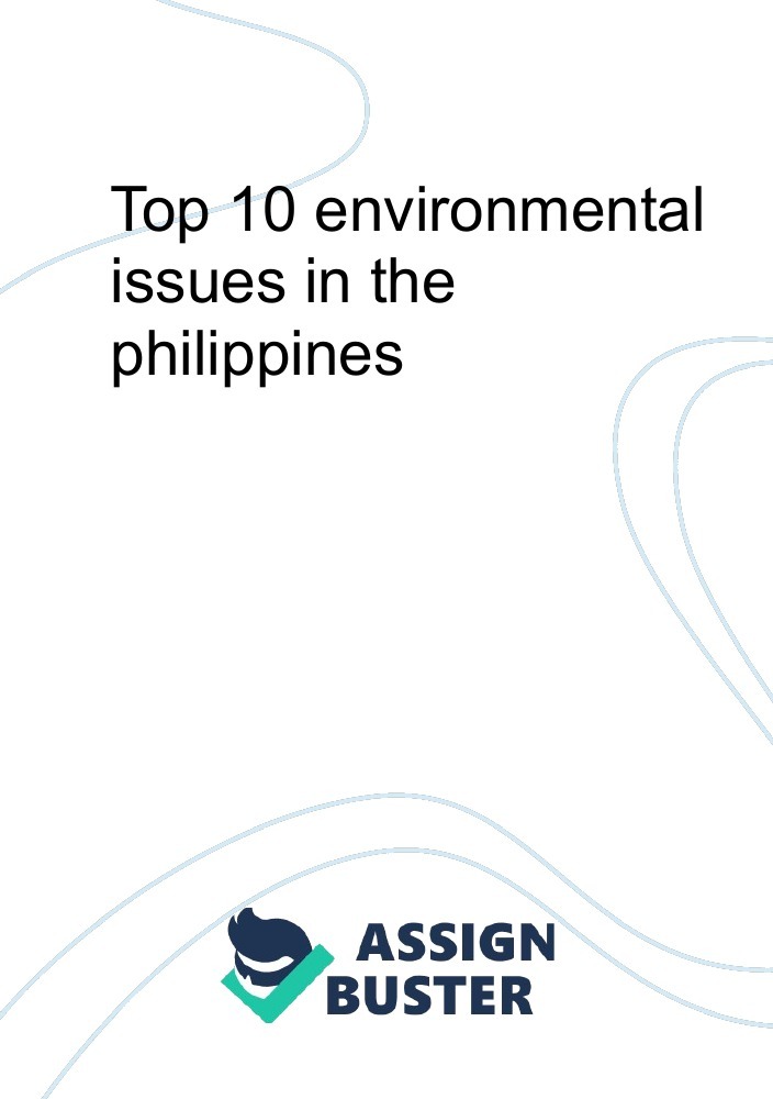 case study about environmental issues in the philippines