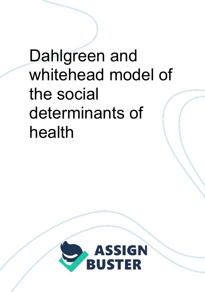 social determinants of health essay topics