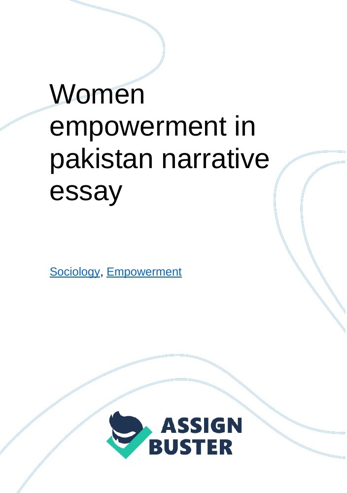 barriers to women's empowerment in pakistan essay