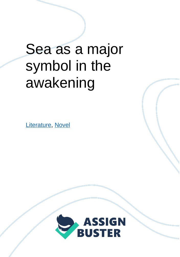 the awakening sea symbolism essay