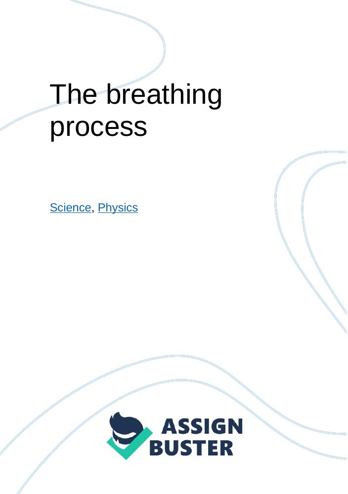 essay on process of breathing