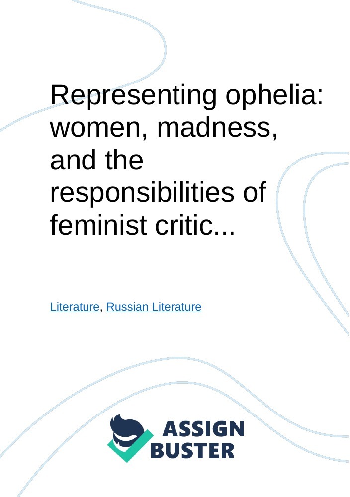 feminist criticism essay example