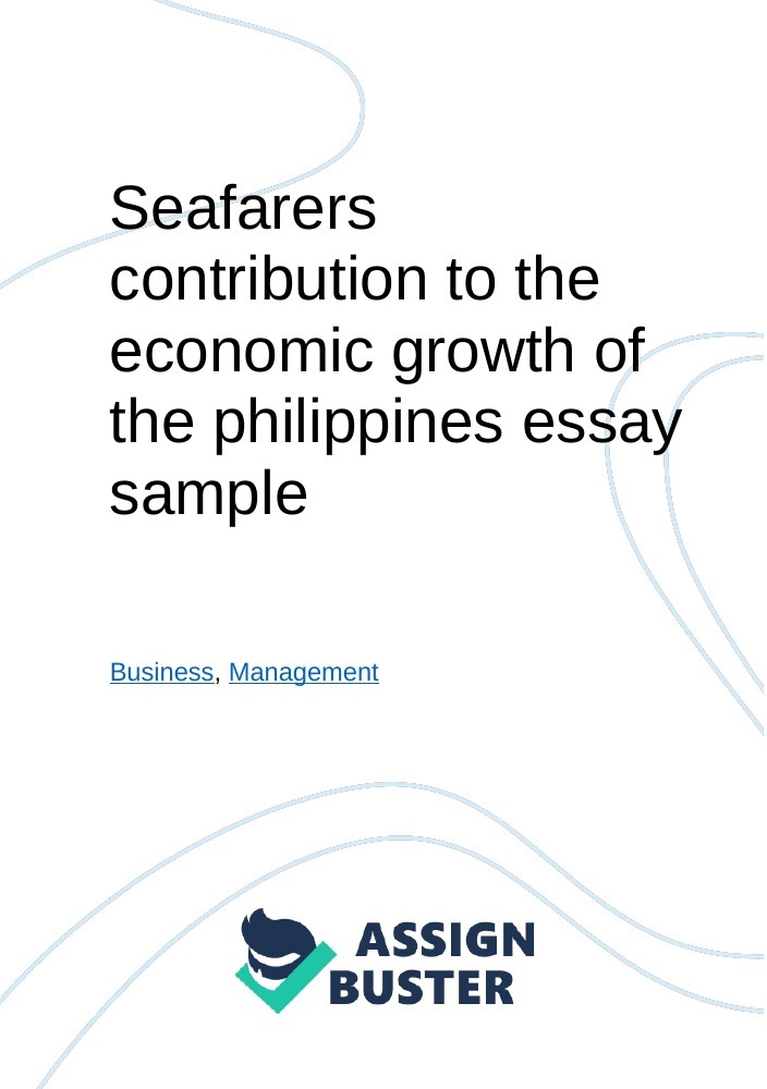 economic growth of the philippines essay