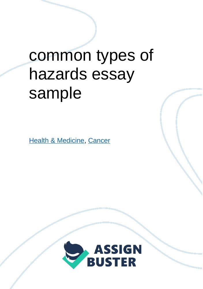 biological hazards essay