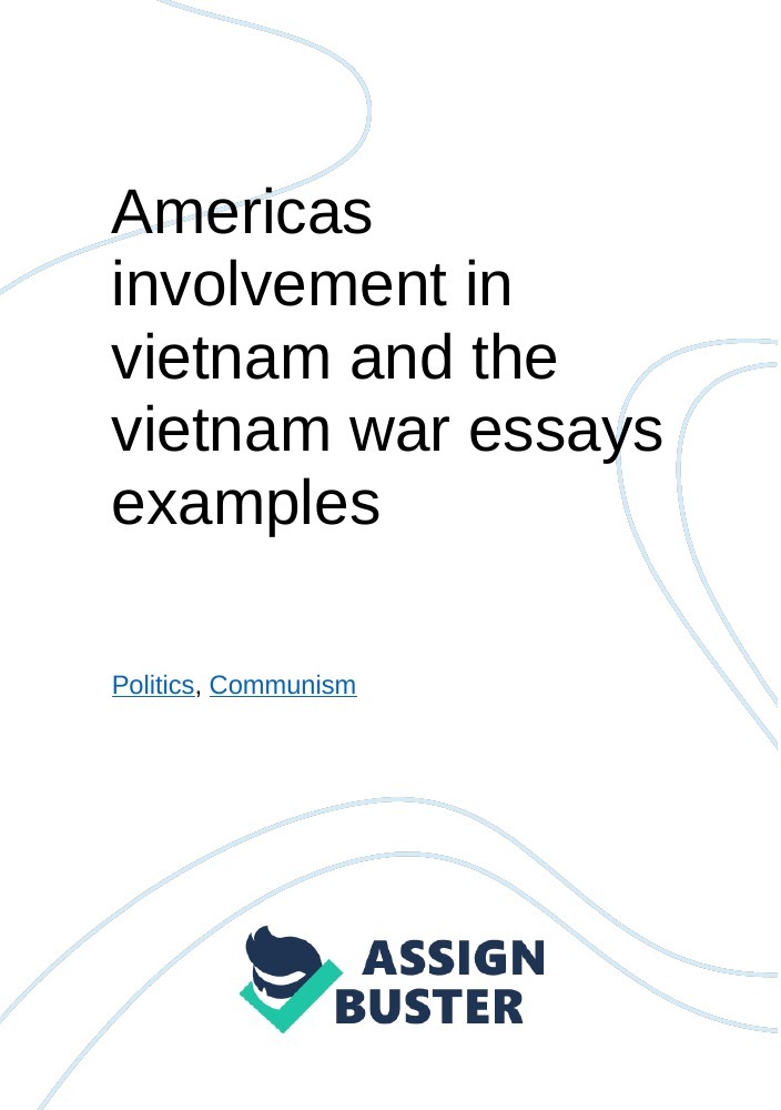american involvement in vietnam essay