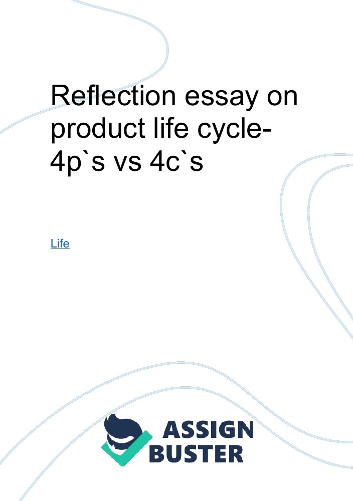 sample essay on product life cycle