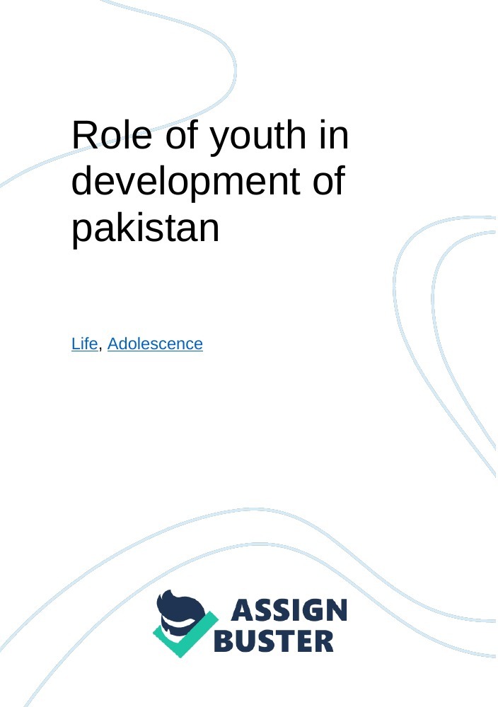 youth of pakistan essay