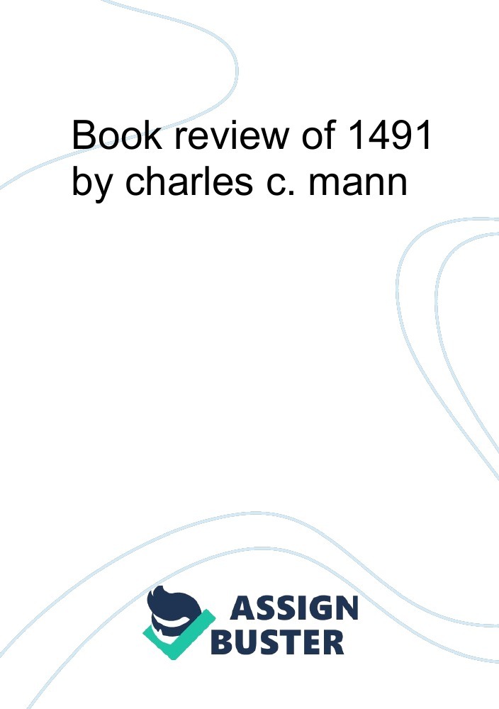 book review for 1491