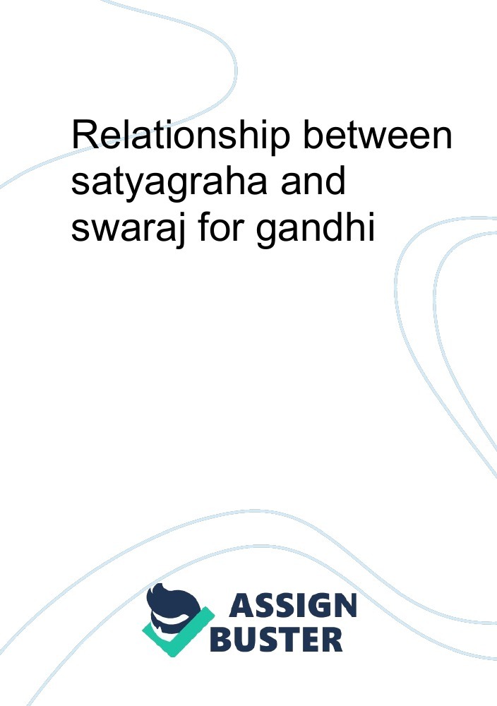 essay on gandhi and satyagraha