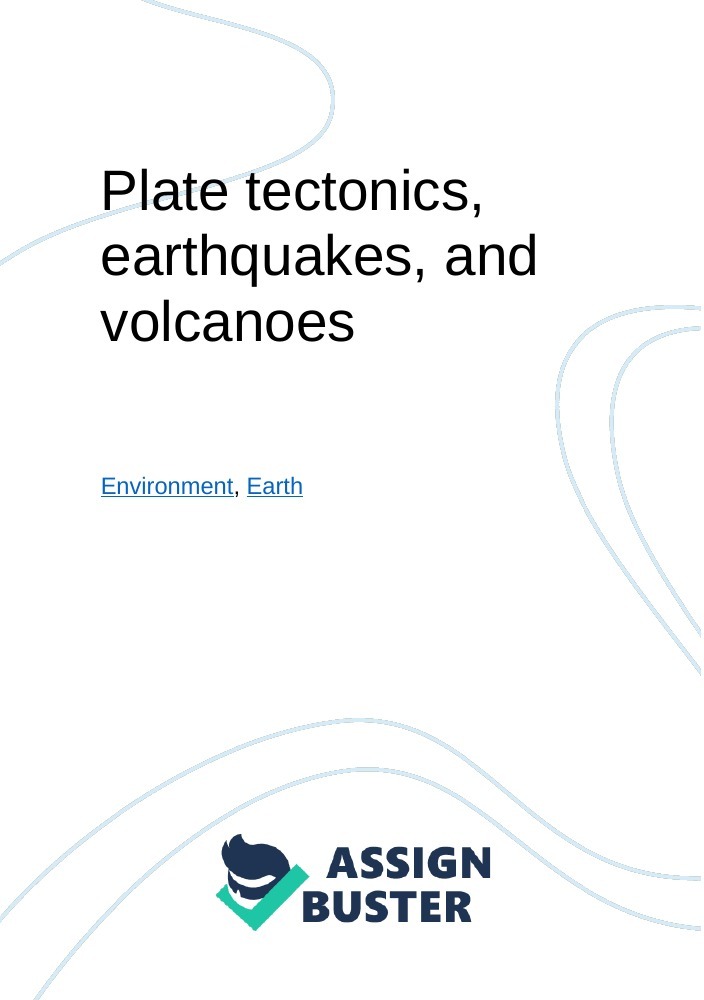 describe plate tectonics essay