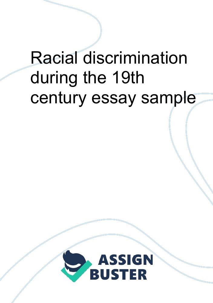 racial discrimination essay ielts